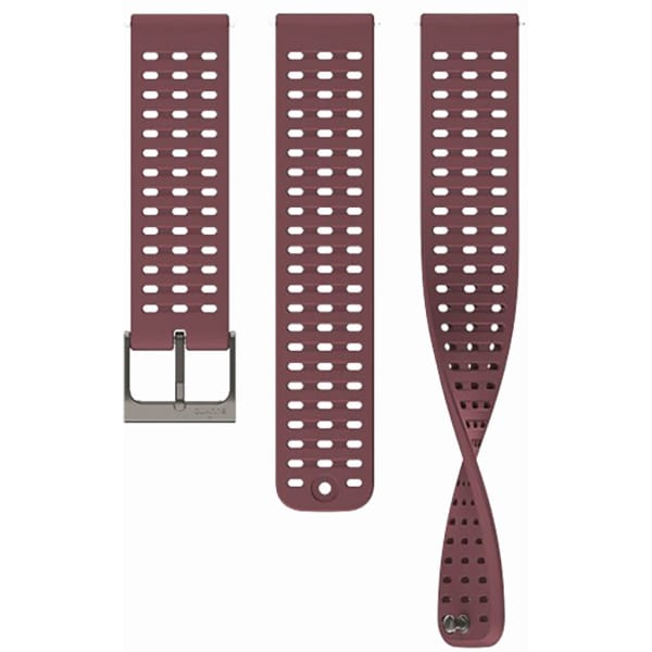 Suunto 22 ATH2 SILICONE STRAP DARK RUBY S+M Bordeaux
