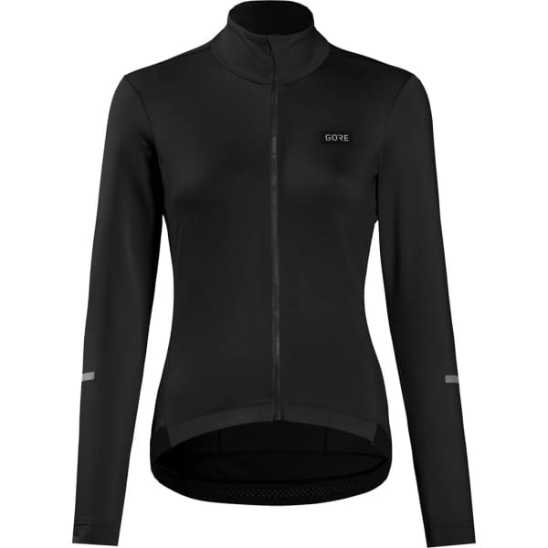 Gore Wear Progress Thermo Jersey Womens Black Donne Nero