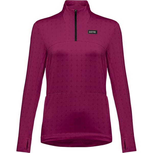 Gore Wear Everyday Thermo 1/4-ZIP Mujer Púrpura