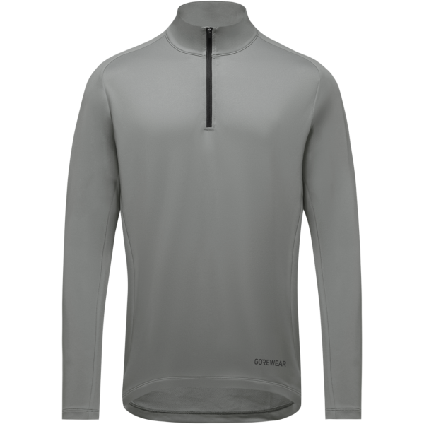 Gore Wear Everyday Mid 1/4-Zip Mens Mann Grau