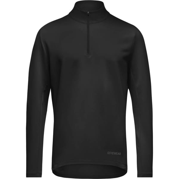 Gore Wear Everyday Mid 1/4-Zip Mens Uomo Nero