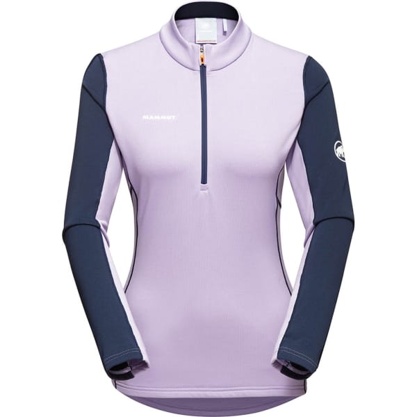 Mammut Aenergy Long Sleeve Half Zip Pull Mujer Púrpura