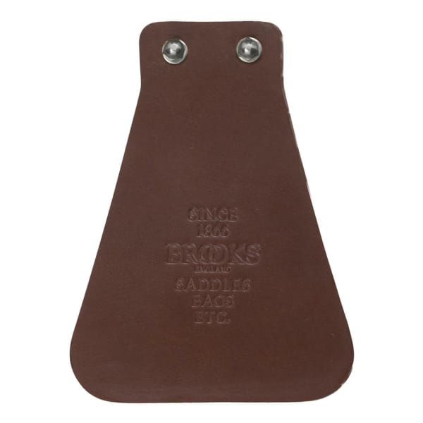 Brooks England Leather Mud Flap Braun