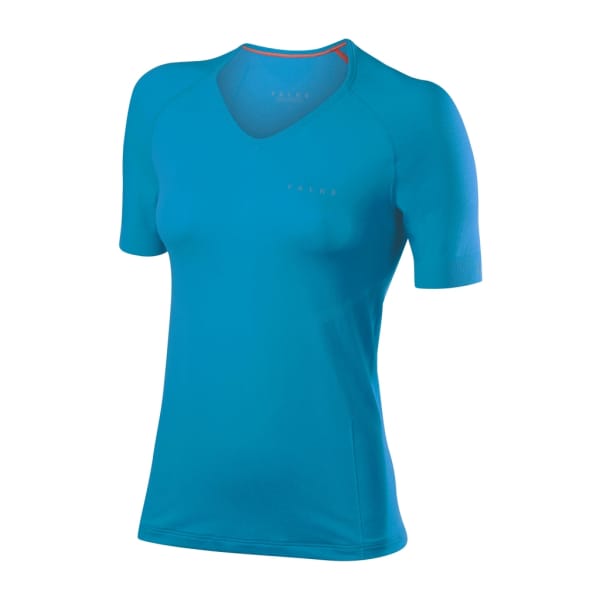Falke RU C Ss Shirt Vrouwen Blauw
