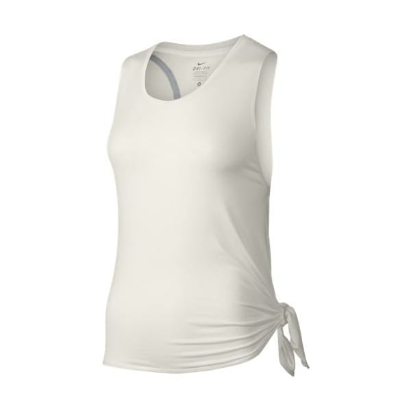 Nike Elevated Side Tie Top Donne Bianco