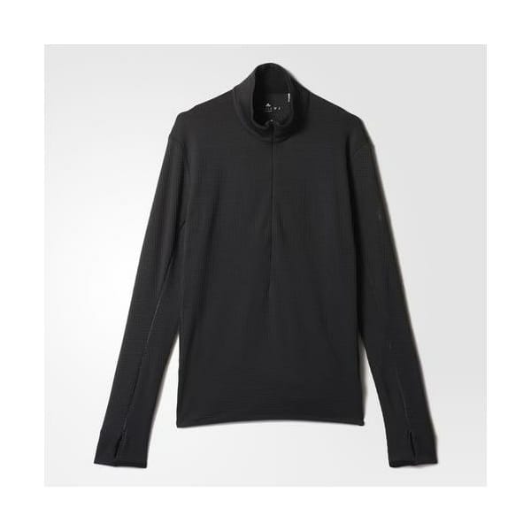 Adidas Climaheat Zip Tee Uomo Nero