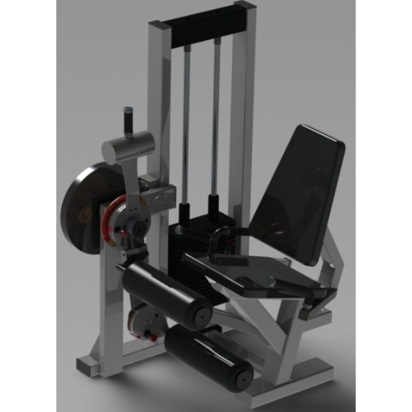 L+K SEATED LEG PRESS / CURLER - CL-100kg 