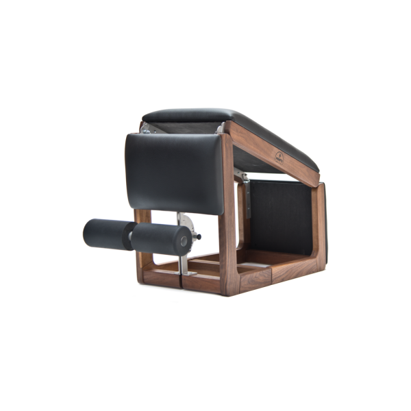 Waterrower Tria Trainer Noyer Simili Cuir Noir 