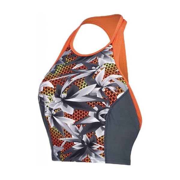 Speedo Hydra Fizz Racerback Tankini Vrouwen Grijs