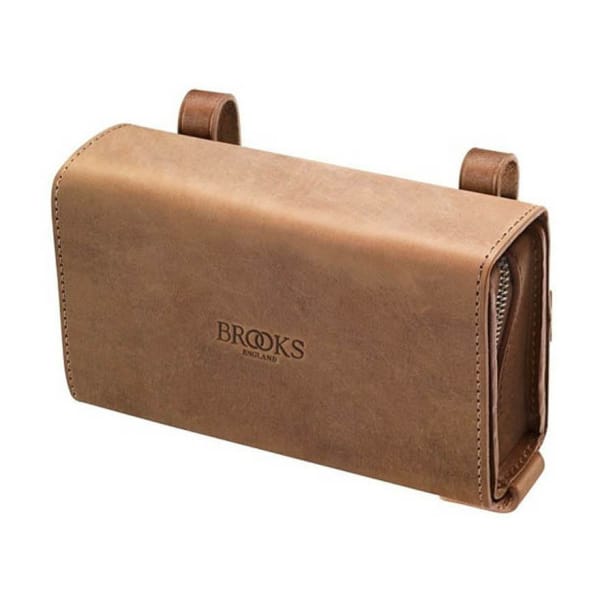 Brooks England D-Shaped - Dark Tan Brown