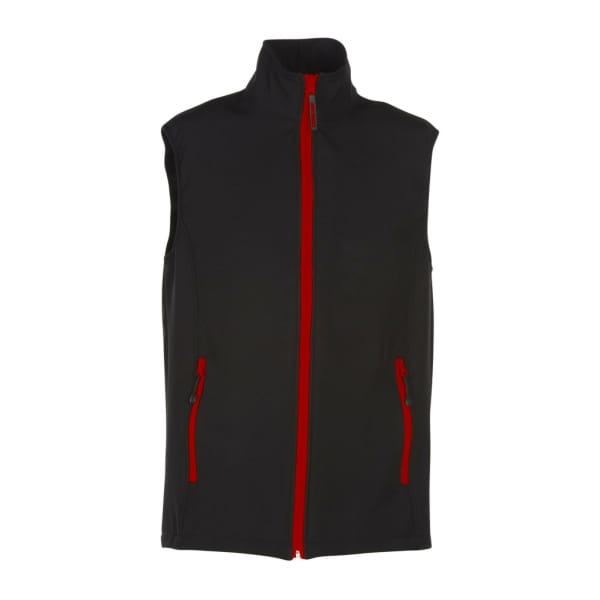Pen Duick Bodywarmer Soft-Shell 2 Couches Homme Noir