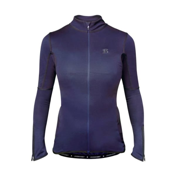Louison Bobet Maillot Manches Longues Mexico 68 Vrouwen Marineblauw
