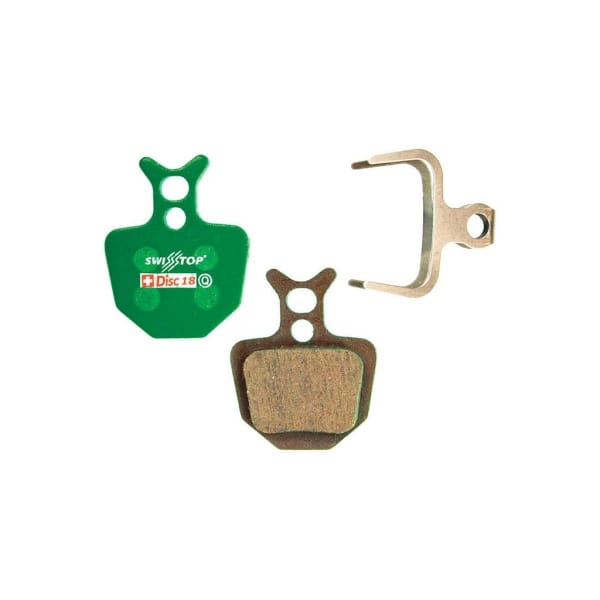 Comet JEU DE PLAQUETTES ORGANIQUES SWISSSTOP DISC 18 FORMULA OR 