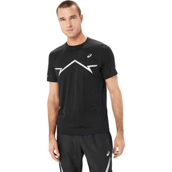 Asics Lite-Show Short Sleeve Top Man Zwart