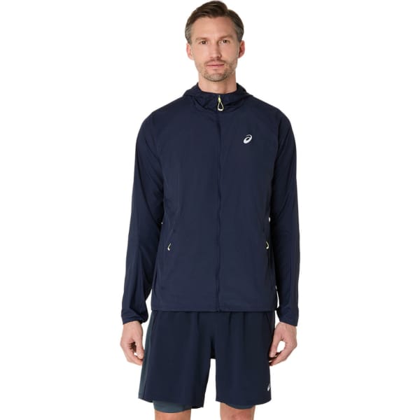 Asics Road Packable Jacket Uomo Blu
