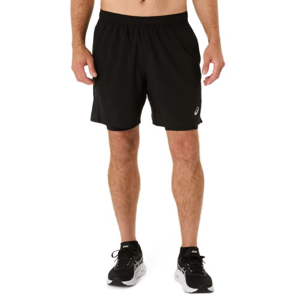 Asics Core 2-N-1 7In Short Mann Schwarz