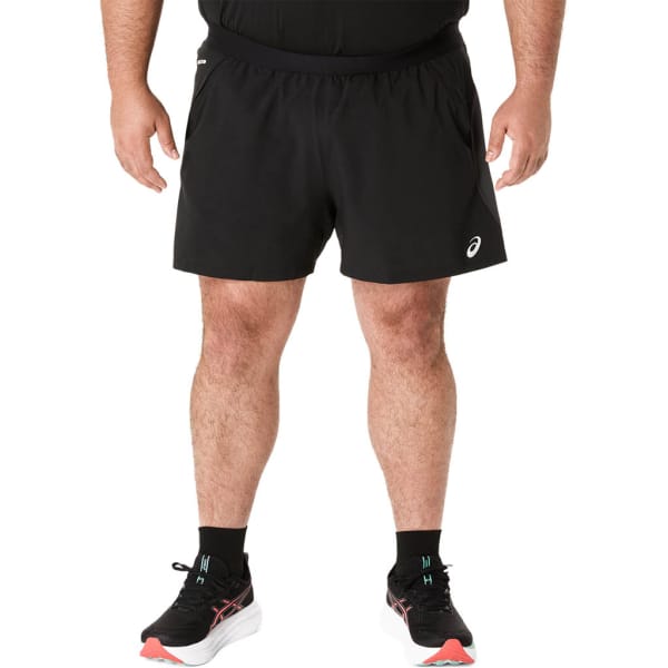 Asics ROAD 5IN SHORT Homme Noir