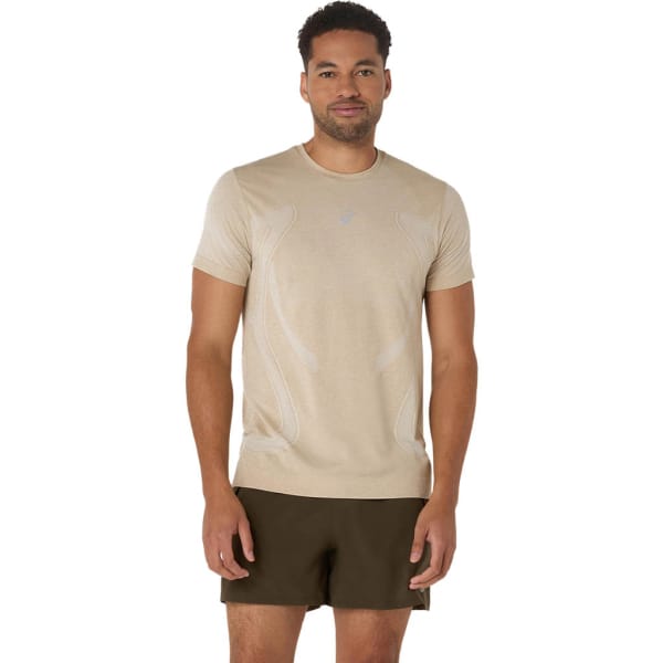 Asics Road Seamless Top Man Beige