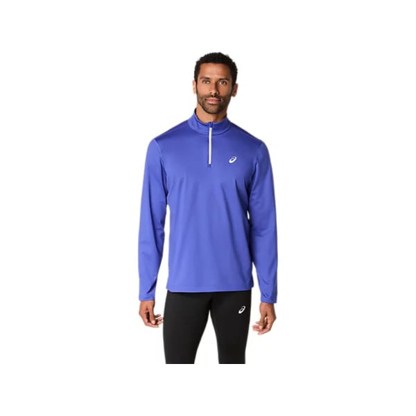 Asics Core 1/2 Zip Winter Top Uomo Viola
