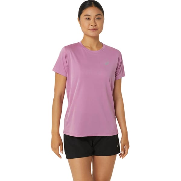 Asics Core Short Sleeve Top Femme Rose