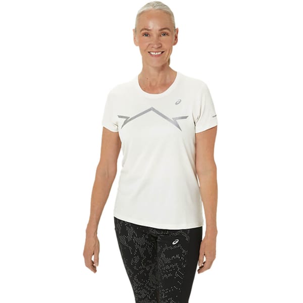 Asics Lite-Show Short Sleeve Top Women Gray