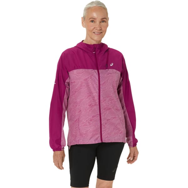 Asics Fujitrail Packable Windbreaker Femme Violet