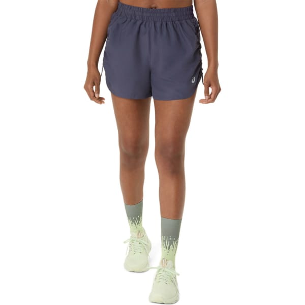 Asics Nagino Run Adjustable 4In Short Femme Violet