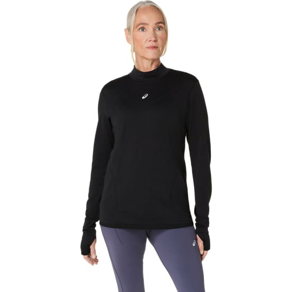 Asics Road Winter Seamless Top Frauen Schwarz