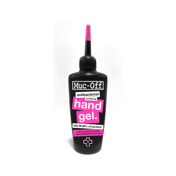 Muc-Off Gel Mains Antibactérien Désinfectant (120ml) Black