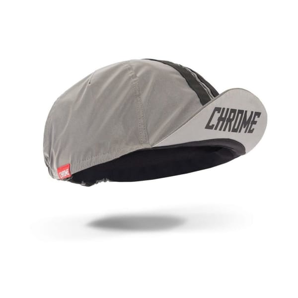 Chrome CYCLING CAP Reflective Zilver