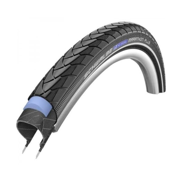Schwalbe Pneu Marathon Plus 24”x1.75 (47mm) Smartguard Reflex Zwart