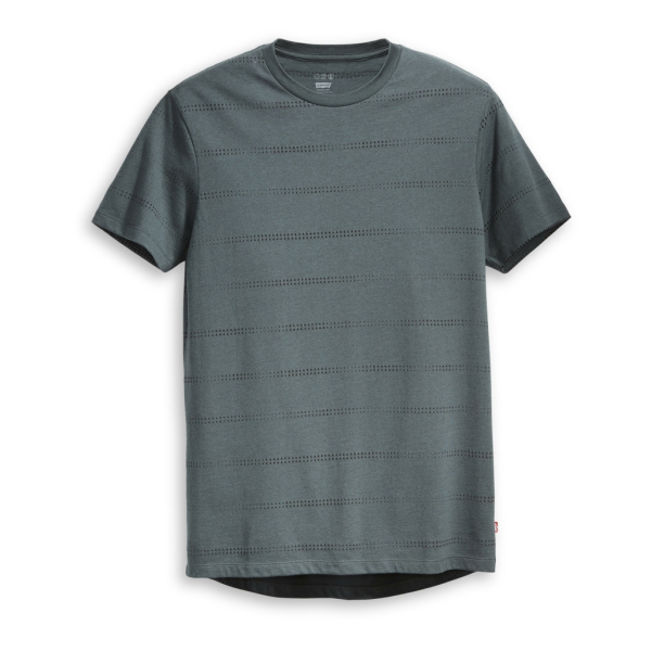 Levi's Commuter Burn Out Tee Homme Gris