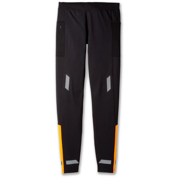 Brooks running Run Visible Tight 2.0 Black/Fluoro Flash Uomo Nero
