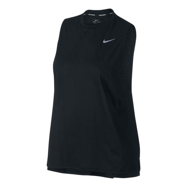 Nike Breathe Tailwind Tank Cool Vrouwen Zwart