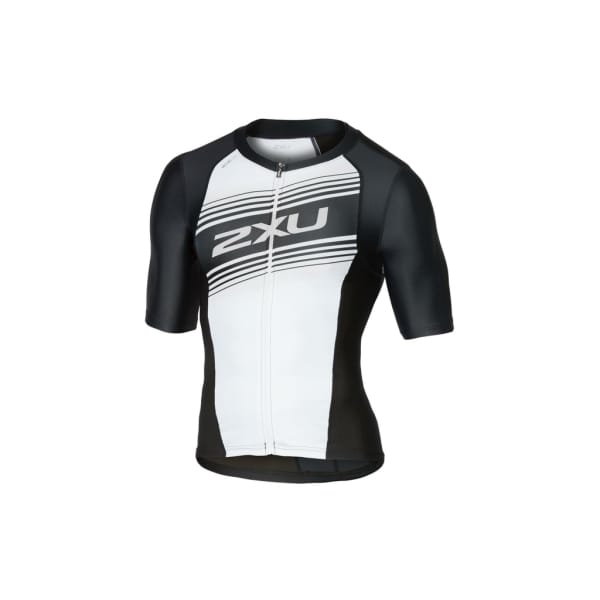 2xu Compression Sleeved Tri Top Man Zwart