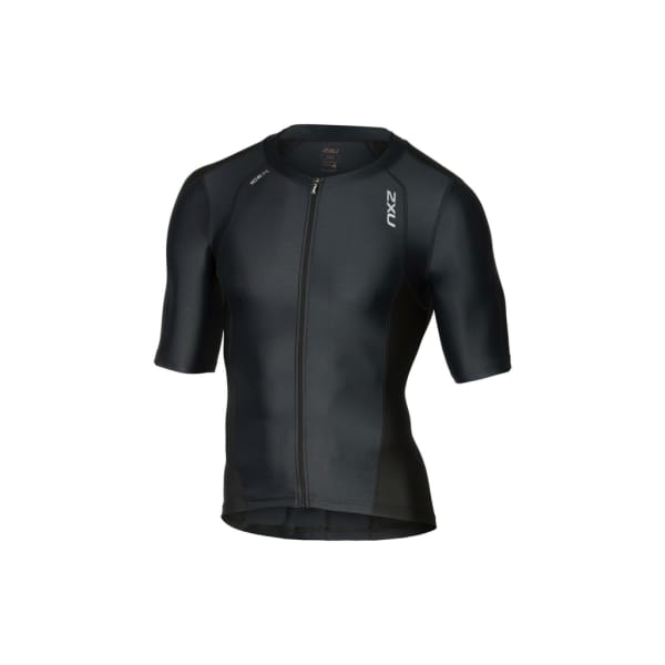 2xu Compression Sleeved Tri Top Man Zwart