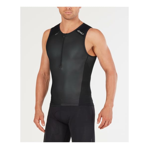 2xu Perform Tri Singlet Man Zwart