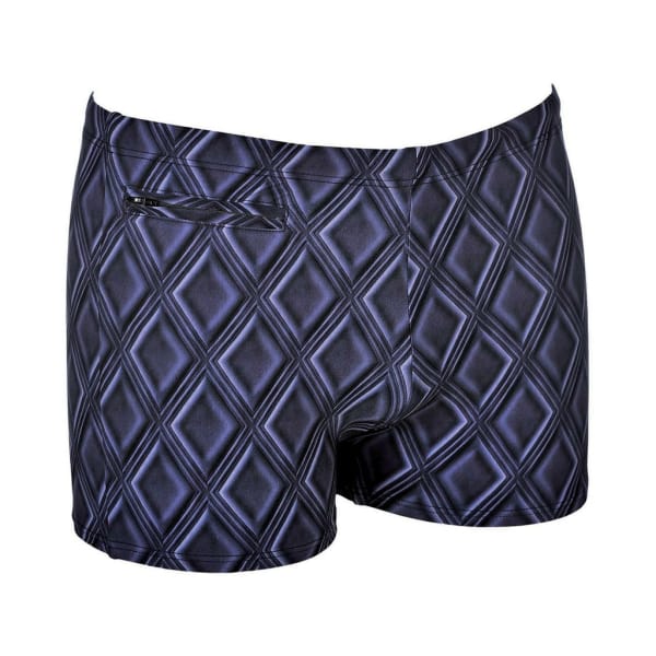 Arena Rhombus Short Mann Lila