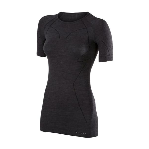Falke Wool-Tech Long Sleeve Shirt Mujer Negro