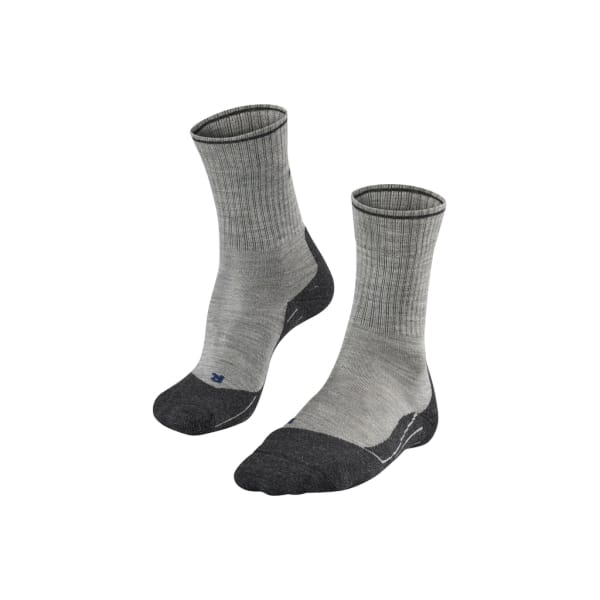 Falke TK2 Wool Silk Donne Grigio