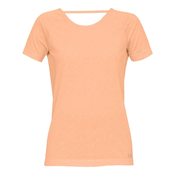 Under Armour Threadborne Seamless Spacedye Short Sleeve Frauen Orange