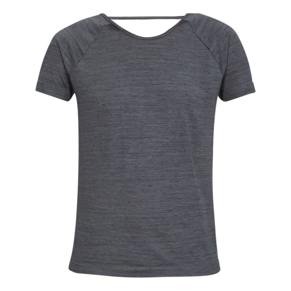Under Armour Threadborne Seamless Spacedye Short Sleeve Frauen Grau