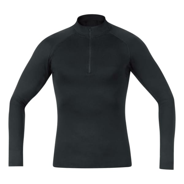 Gore Wear Base Layer Thermo Shirt 1/2 Zip Man Zwart