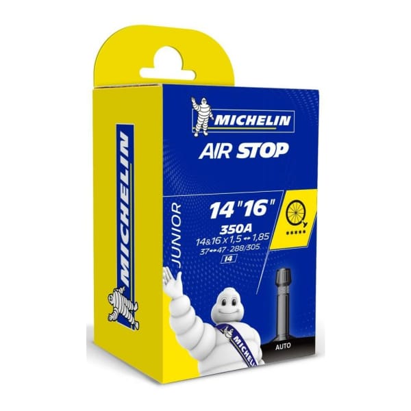 Michelin Chambre à air 14-16x1.50-1.85 Schrader 34mm Noir