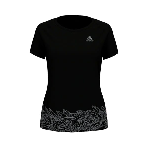 Odlo T-Shirt Manches Courtes Concord Donne Nero
