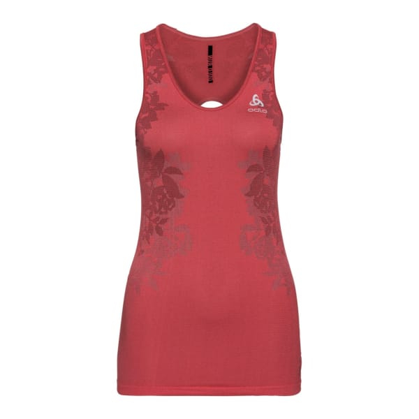 Odlo Débardeur Ceramicool Blackcomb Pro BL Mujer Rojo