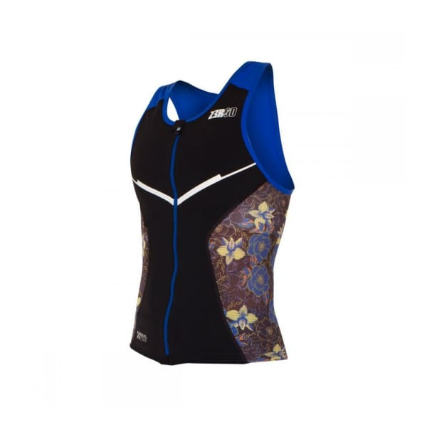 Zerod Racer Top Frauen Schwarz