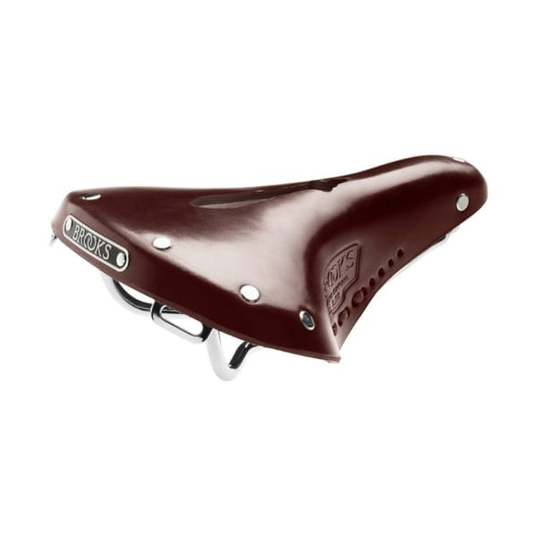 Brooks England B17 Short Carved - Antic Brown Marrone