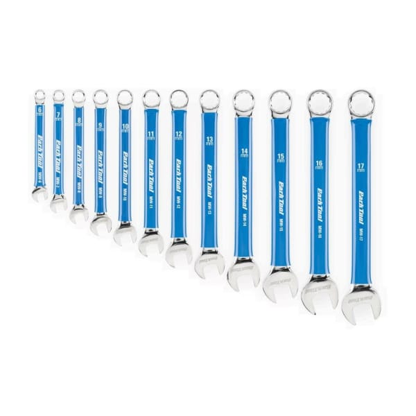 Parktool Ensemble clés œil/ouvert 6/7/8/9/10/11/12/13/14/15/17 mm Soldi