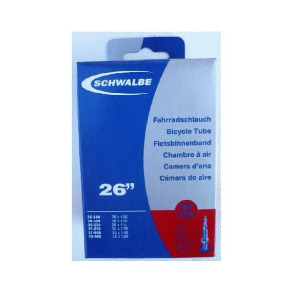 Schwalbe Chambre à Air 26x1.00-1.50 (25-40) Presta 40mm Schwarz